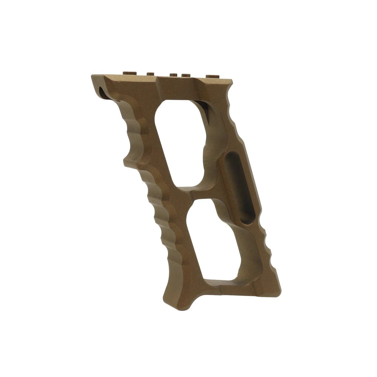 Tiger Rock Inc G070-BBR Tiger Rock Inc. G070-BBR AR Large Cut Aluminum Foregrip -Cerakote Burnt Bronze G070-BBR