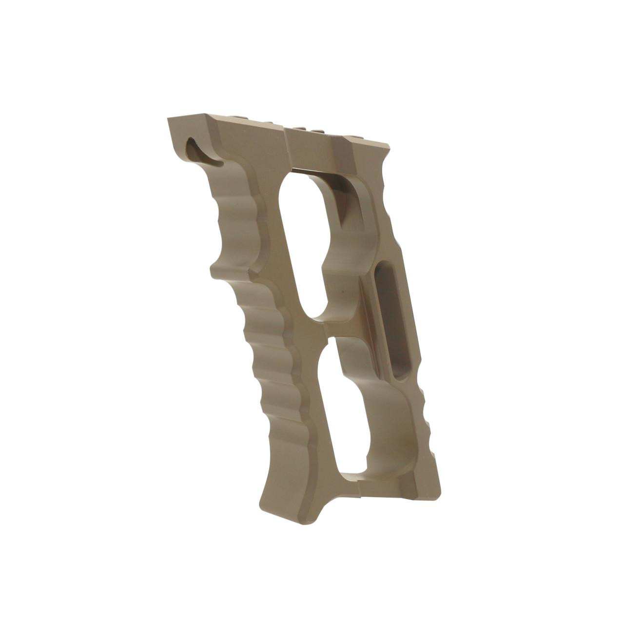 Tiger Rock Inc G070-FDE Tiger Rock Inc. G070-FDE AR Large Cut Aluminum Foregrip -Cerakote FDE G070-FDE