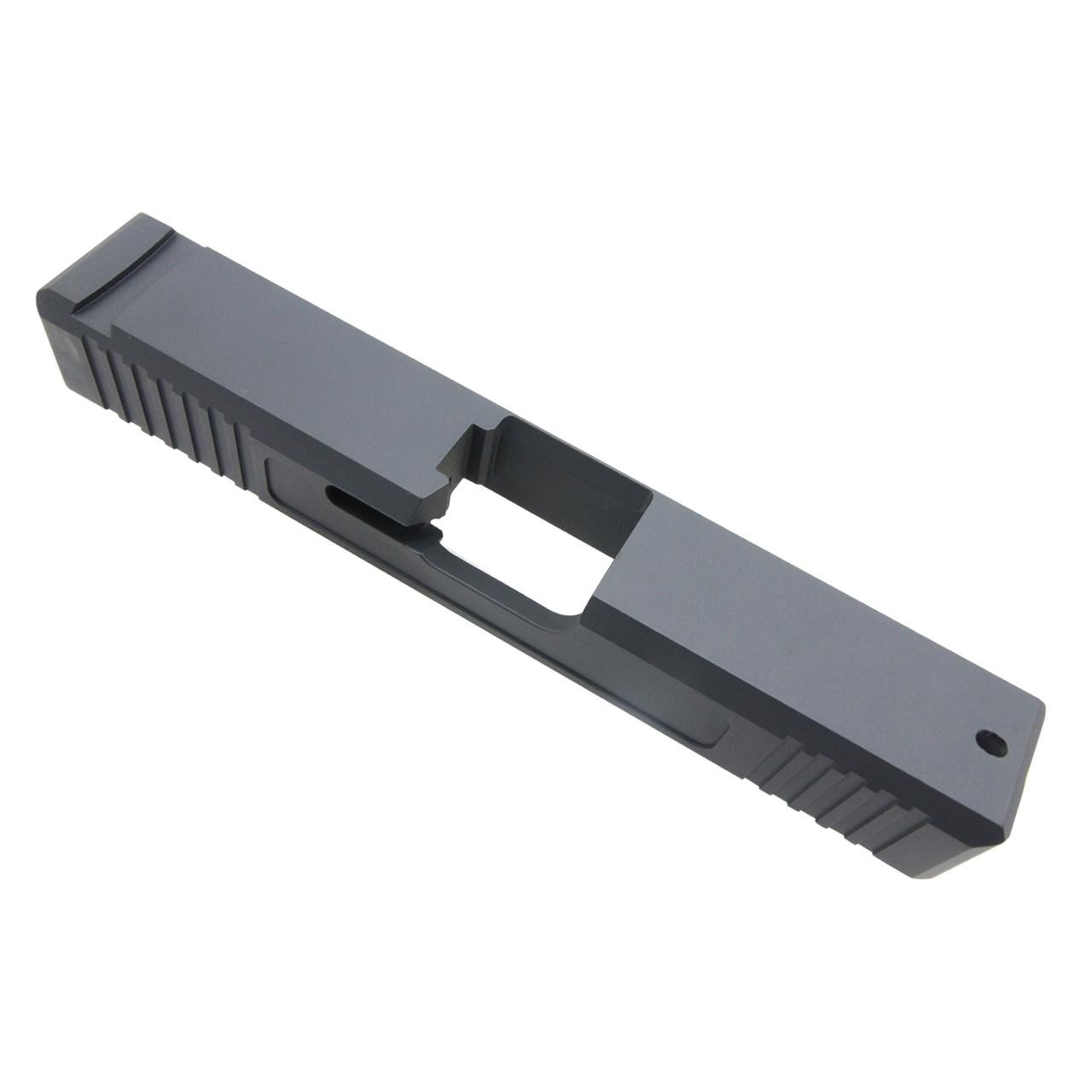  Tiger Rock Inc. G19S-V2-CSG GLOCK 19 CUSTOM STRIPPED SLIDE CERAKOTE SNIPER GREY (MADE IN USA) 