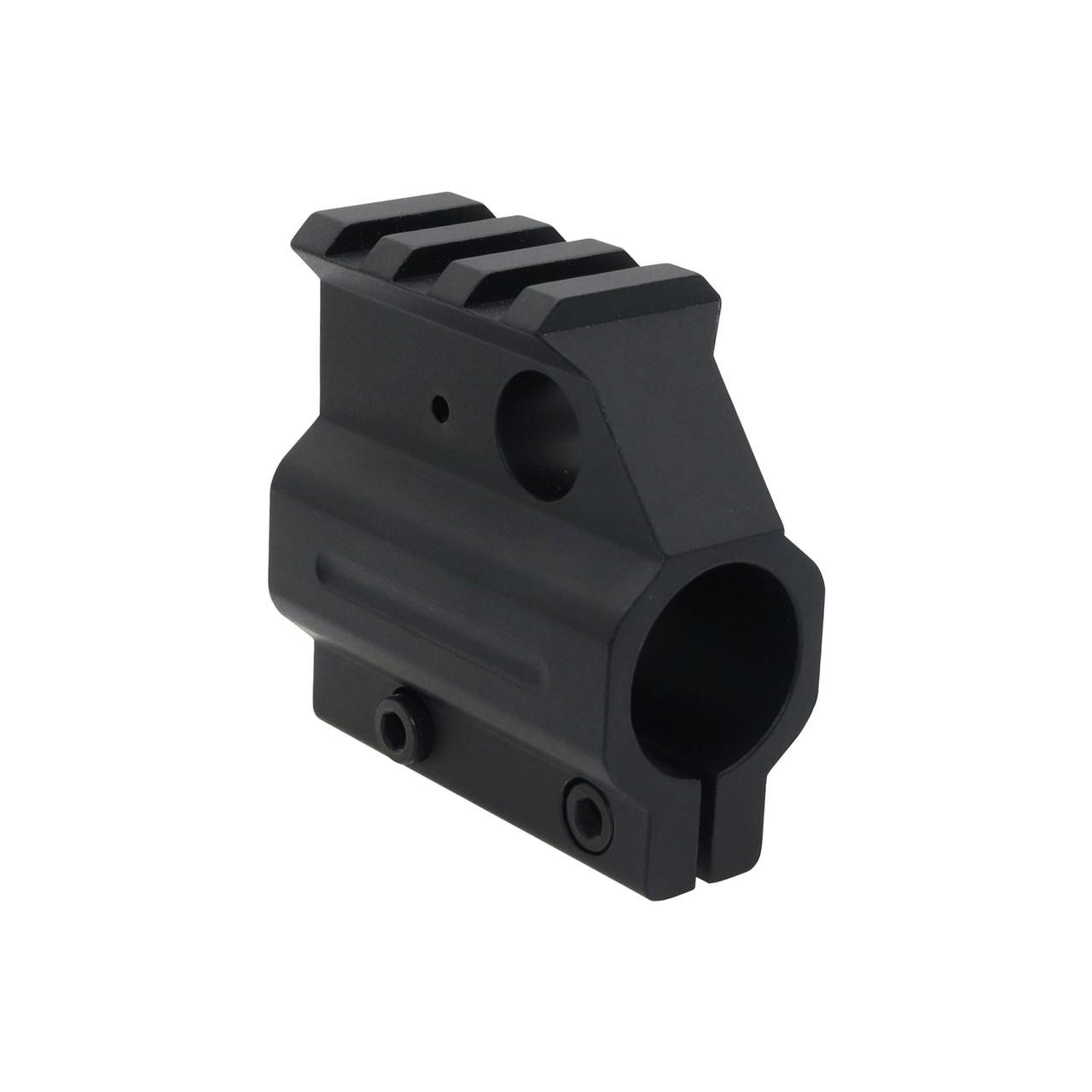  Tiger Rock Inc. GB03-A Clamp on Gas Block .750" with Top Picatinny Rail Height - Black 