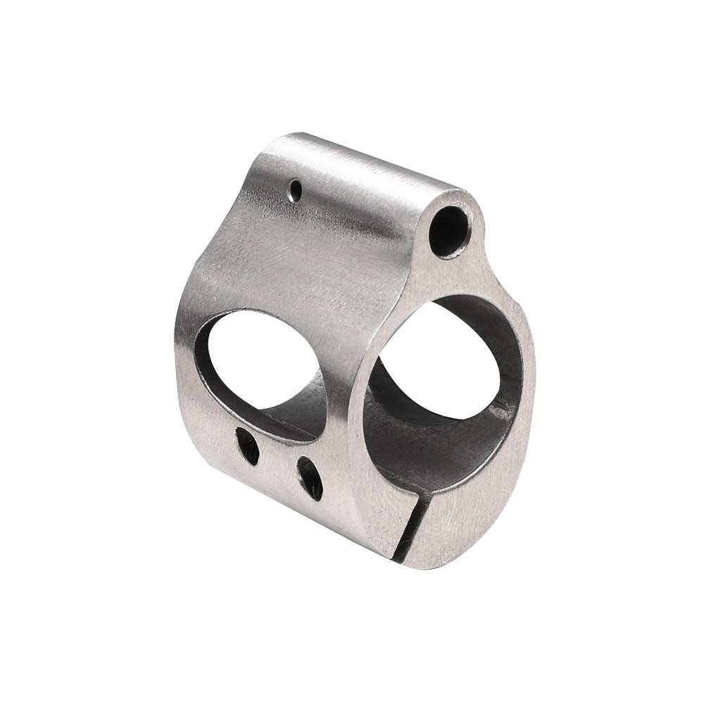 Tiger Rock Inc GB06-S Tiger Rock Inc. GB06-S .750 Low Profile Steel Gas Block with CLAMP Stainless - NO Package GB06-S