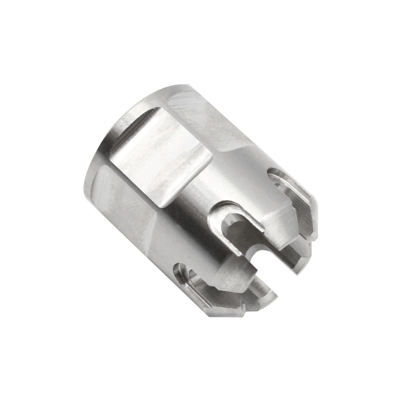 Tiger Rock Inc GBA36S Tiger Rock Inc. GBA36S AR-9/9X19 Thread Protector 1/2"x36 Pitch - Stainless Steel GBA36S