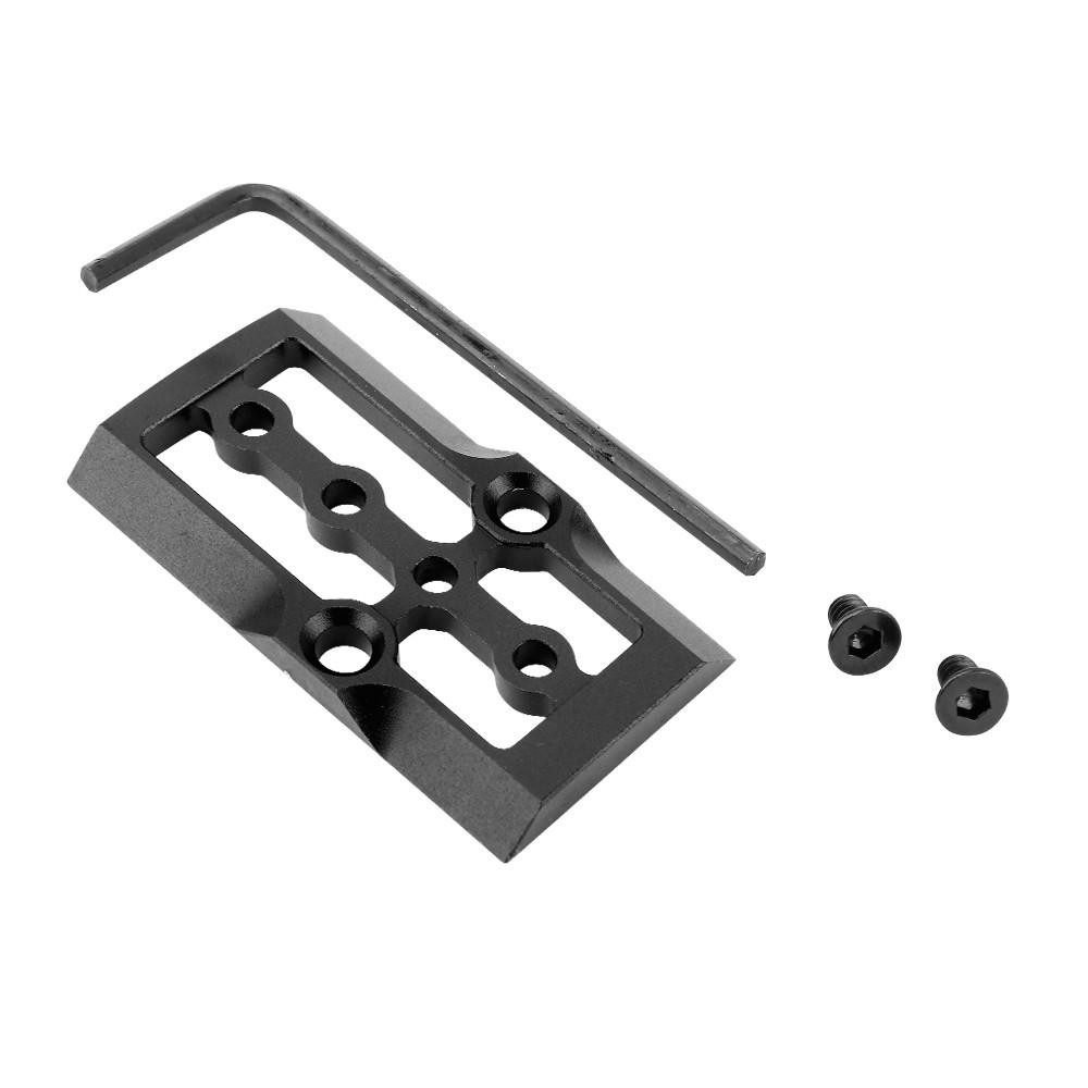 Tiger Rock Inc GCP104 Tiger Rock Inc. GCP104 Glock RMR Cover Plate for Glock 17/19/26 V4 - Black GCP104