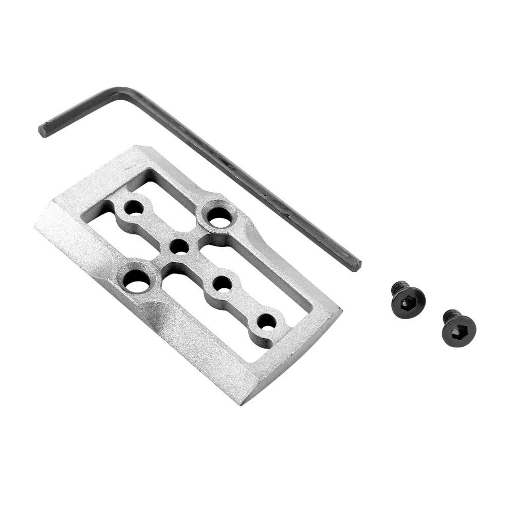 Tiger Rock Inc GCP104-RAW# Tiger Rock Inc. GCP104-RAW# Glock RMR Cover Plate for Glock 17/19/26 V4 - Raw GCP104-RAW#