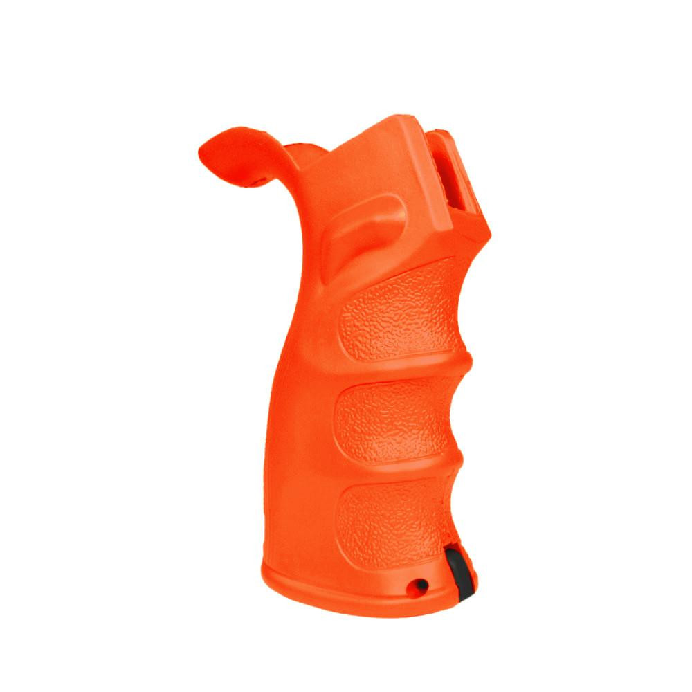 Tiger Rock Inc HG003-ORG Tiger Rock Inc. HG003-ORG AR-15/10 Pistol Grip Trap door in bottom - Cerakote Orange HG003-ORG