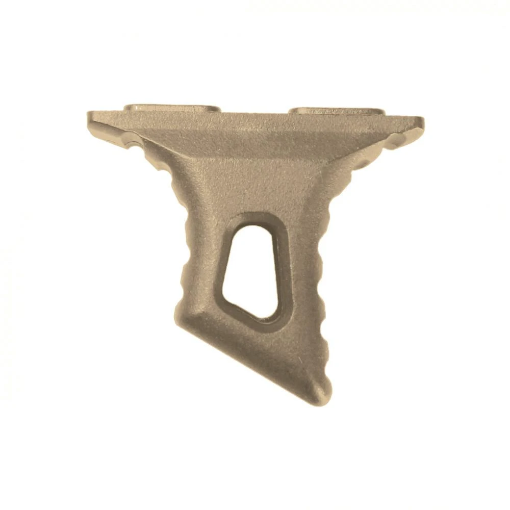 Tiger Rock Inc HS002-FDE Tiger Rock Inc. HS002-FDE AR M-LOK Small Angled Hand Stop Cerakote-FDE HS002-FDE