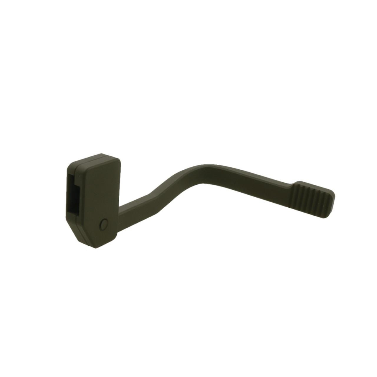 Tiger Rock Inc LEV01-ODG Tiger Rock Inc. LEV01-ODG 223/5.56 Rifle Extended Aluminum Bolt Catch Lever- Cerakote ODG LEV01-ODG