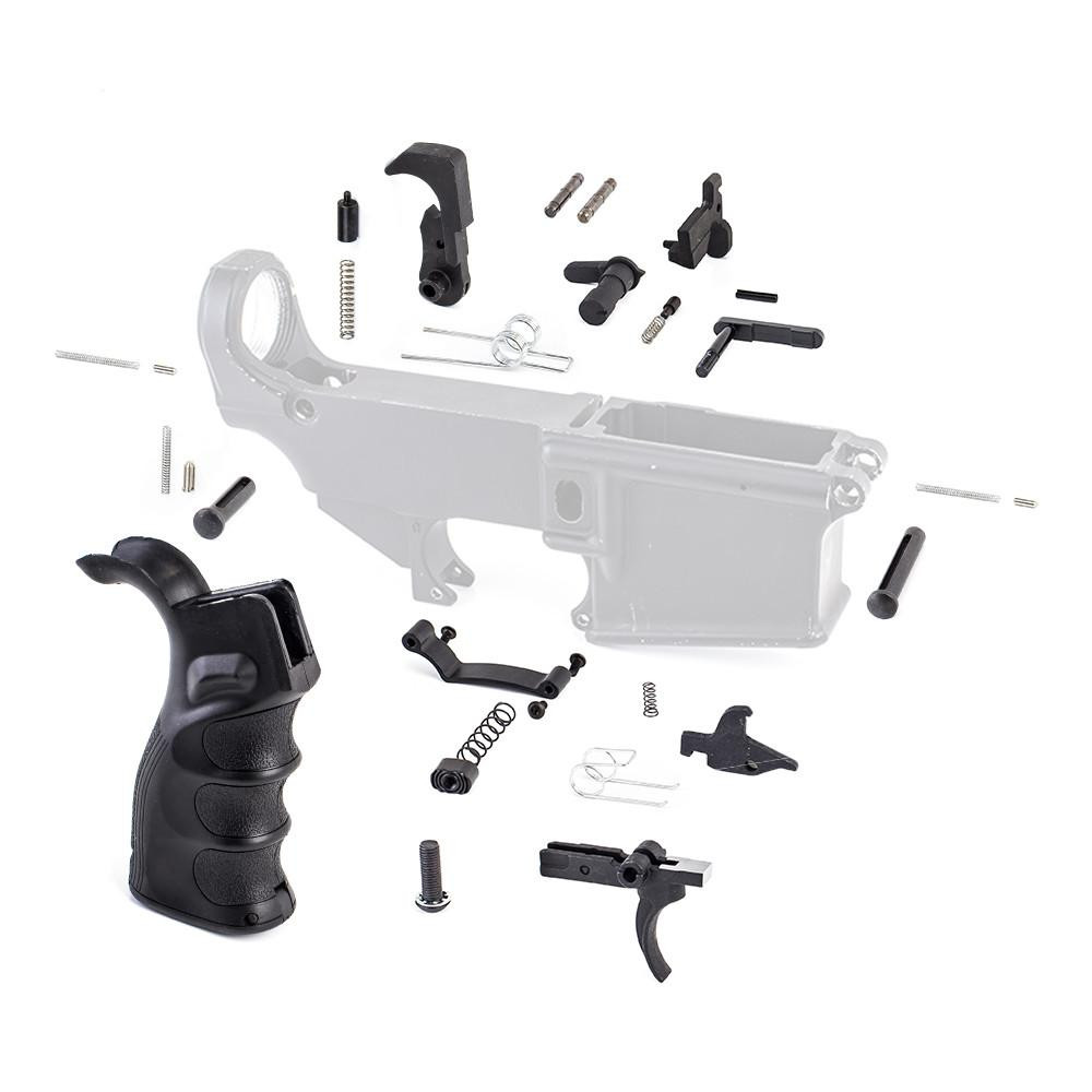 Tiger Rock Inc LPK-18 Tiger Rock Inc. LPK-18 Lower Parts Kit w/ Upgraded Grip & Extended Trigger Guard LPK-18