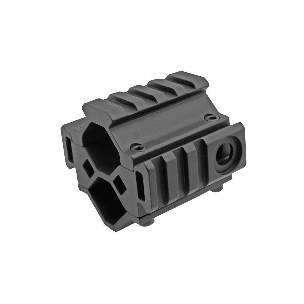 Tiger Rock Inc MT021 Tiger Rock Inc. MT021 Double Shotgun barrel Mount W/ 3 Rail Sections MT021