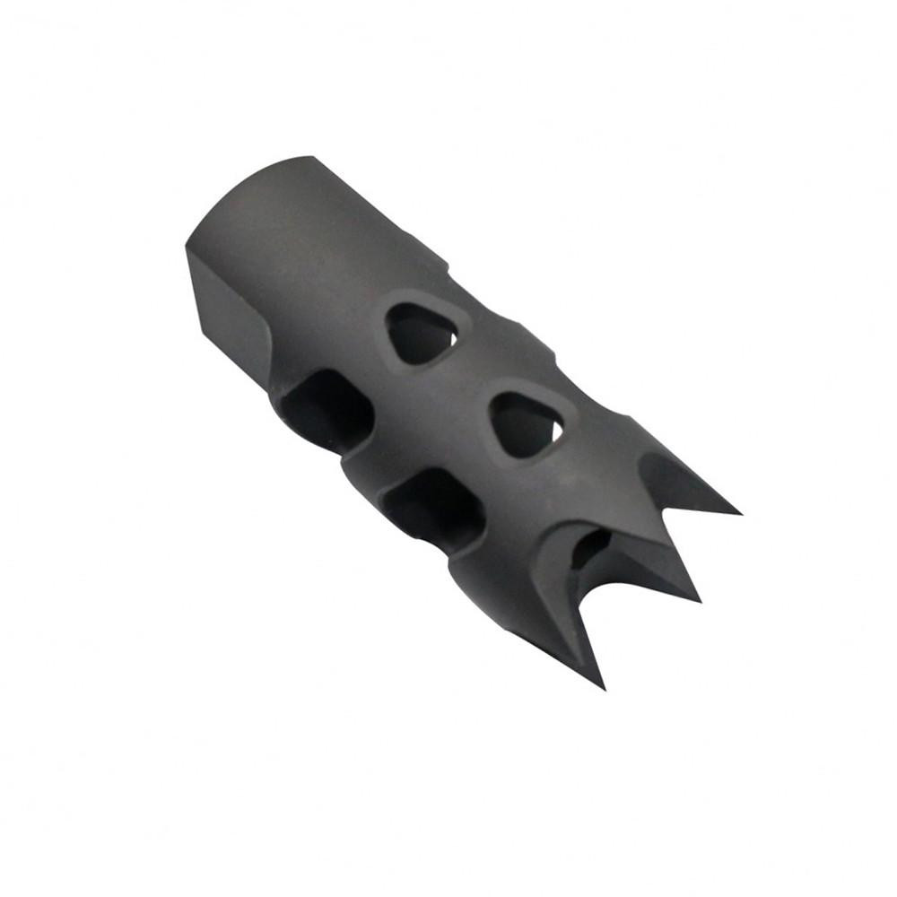 Tiger Rock Inc MZ035 Tiger Rock Inc. MZ035 AR-15/.223/5.56 Talon Steel Black Oxide Muzzle Brake MZ035