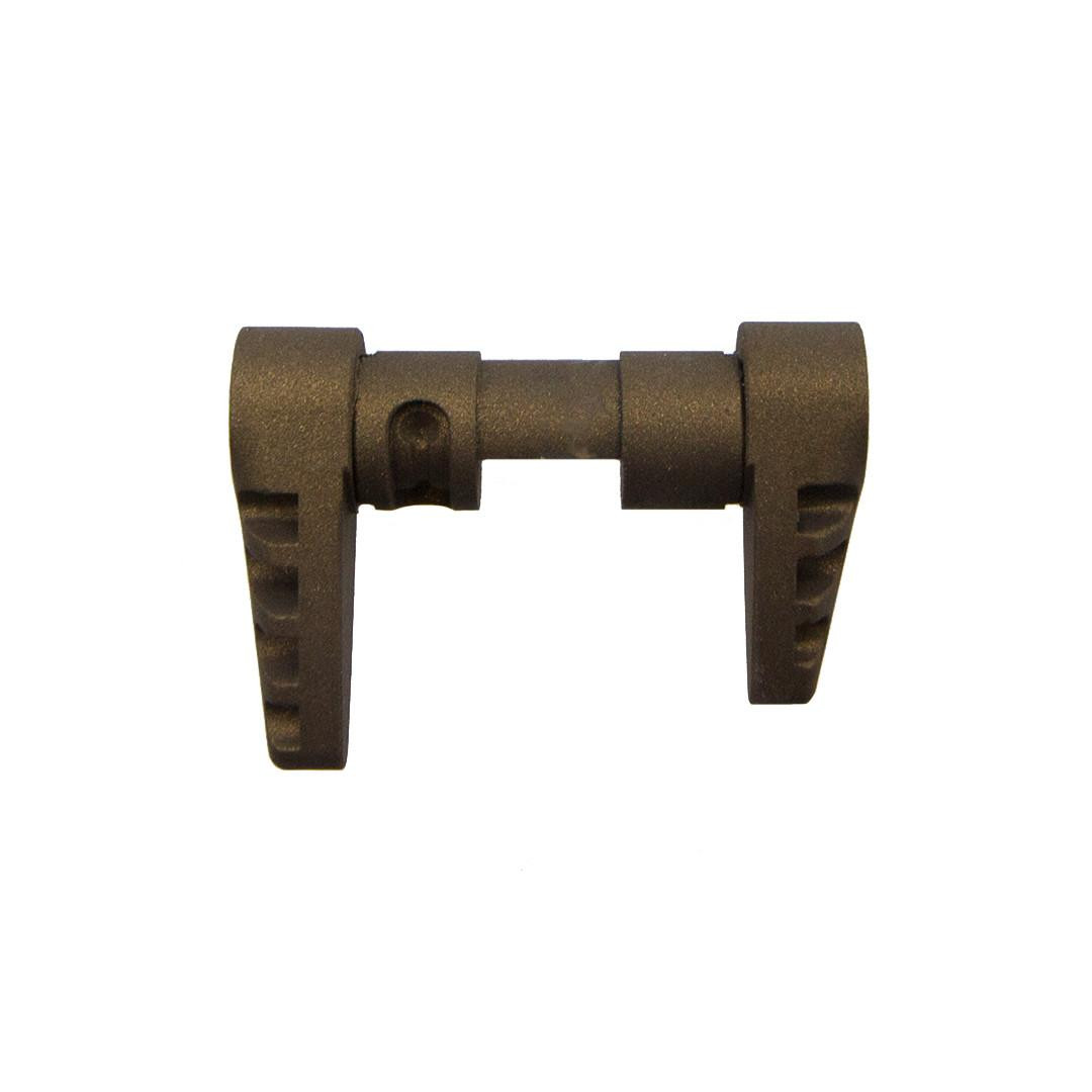  Tiger Rock Inc. SSL-E-BBR AR Ambidextrous Safety Selector V.1 - Cerakote Burnt Bronze 