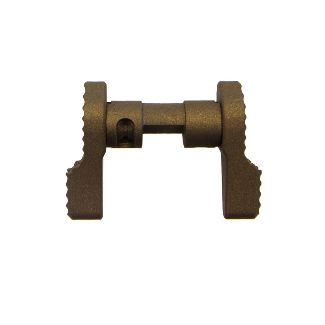  Tiger Rock Inc. SSL-V-BBR AR Ambidextrous Safety Selector V.2 - Cerakote Burnt Bronze 