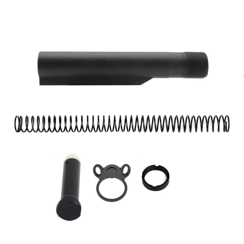 Tiger Rock Inc ST007-D Tiger Rock Inc. ST007-D 223/5.56 Rifle M4 Six Position Buffer Tube Kit -Commercial - Light weight (All Sales Are Final. No refunds or Exchanges) ST007-D