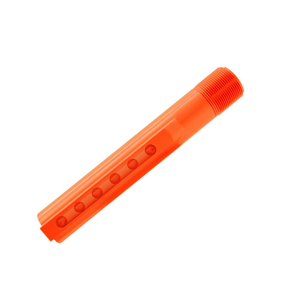 Tiger Rock Inc T-M-ORG Tiger Rock Inc. T-M-ORG 223/5.56 Rifle Stock Buffer Tube -Mil-Spec -6 Positions - Cerakote Hunter Orange T-M-ORG