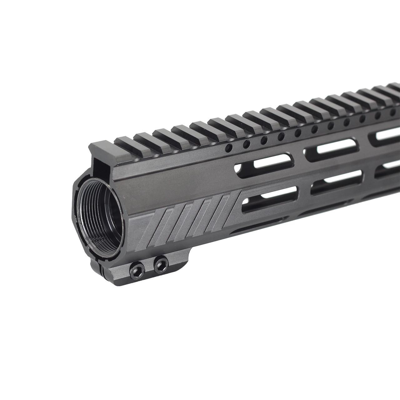 TacFire Tacfire HG25-15 .223/556 Ultra-lightweight Minimalist Rail_Full Top Rail Rifle Handguard 