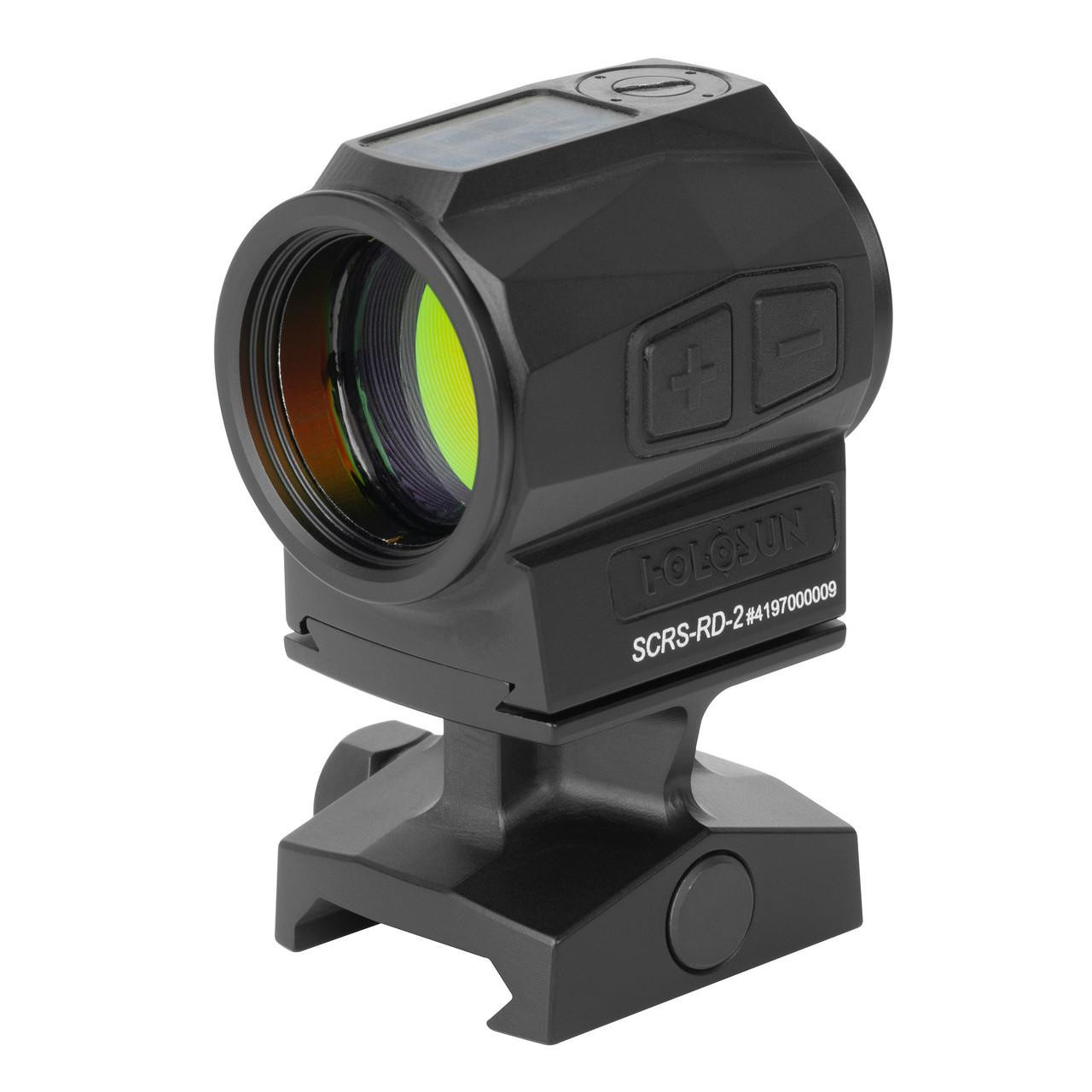 Holosun Technologies SCRS-RD-2 Holosun SCRS-RD-2 Red Dot Sight | Solar-Powered, 2 MOA Precision Optics for Rifles HSSCRS-RD-2