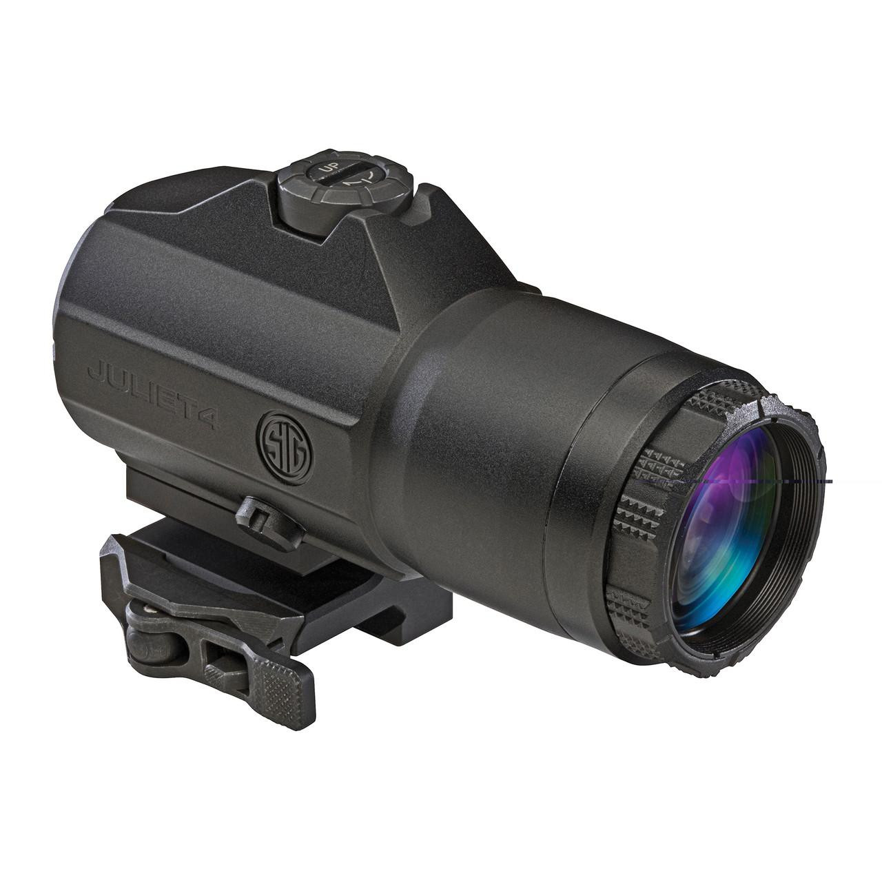  Sig Sauer - SOJ41001 - Sig Juliet4 4x24 Magnifier Qr Mnt 