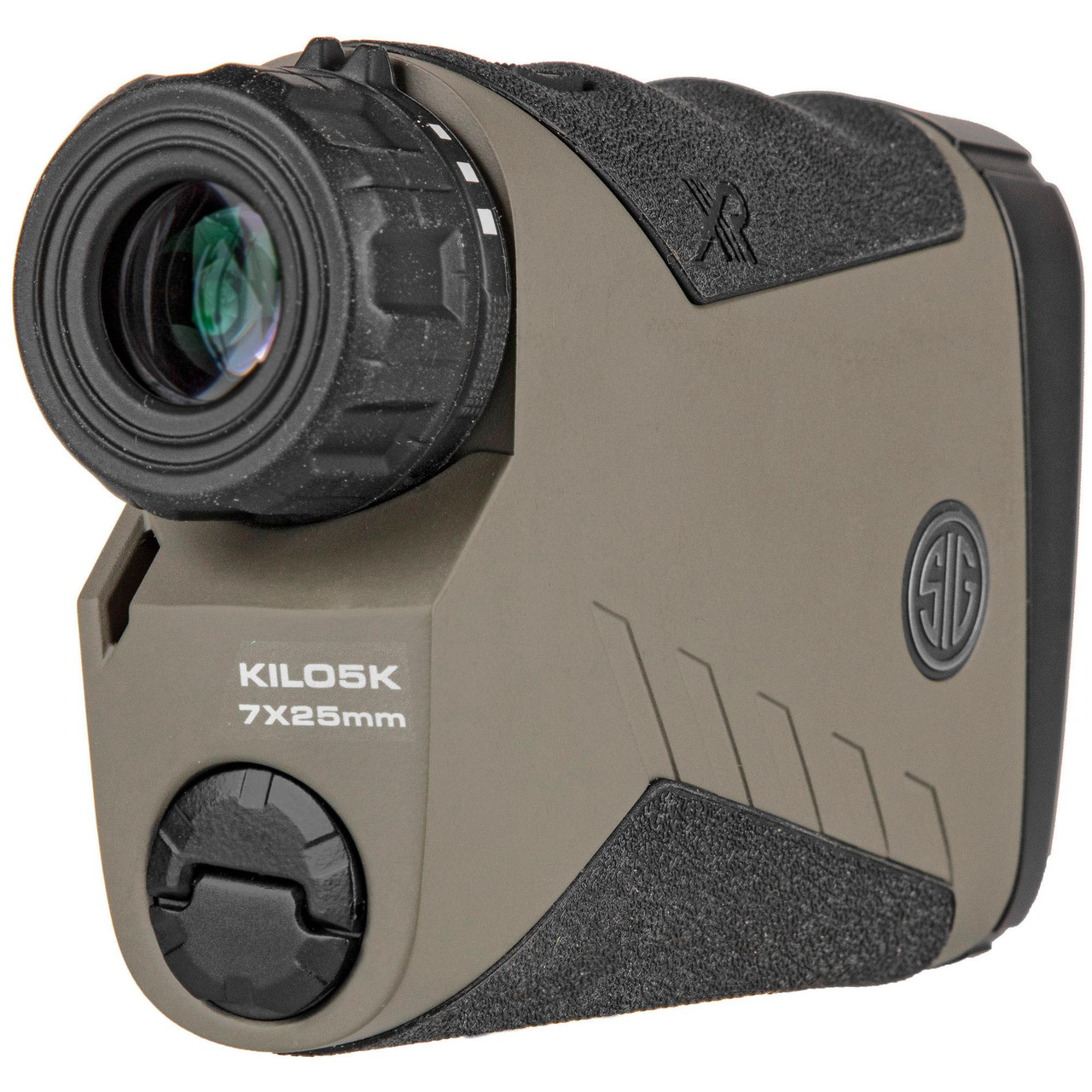 Sig Sauer KILO5K RNG FNDR 7X25MM - Precision Rangefinder Monocular, compact optical device with adjustable focus and measurement capabilities.