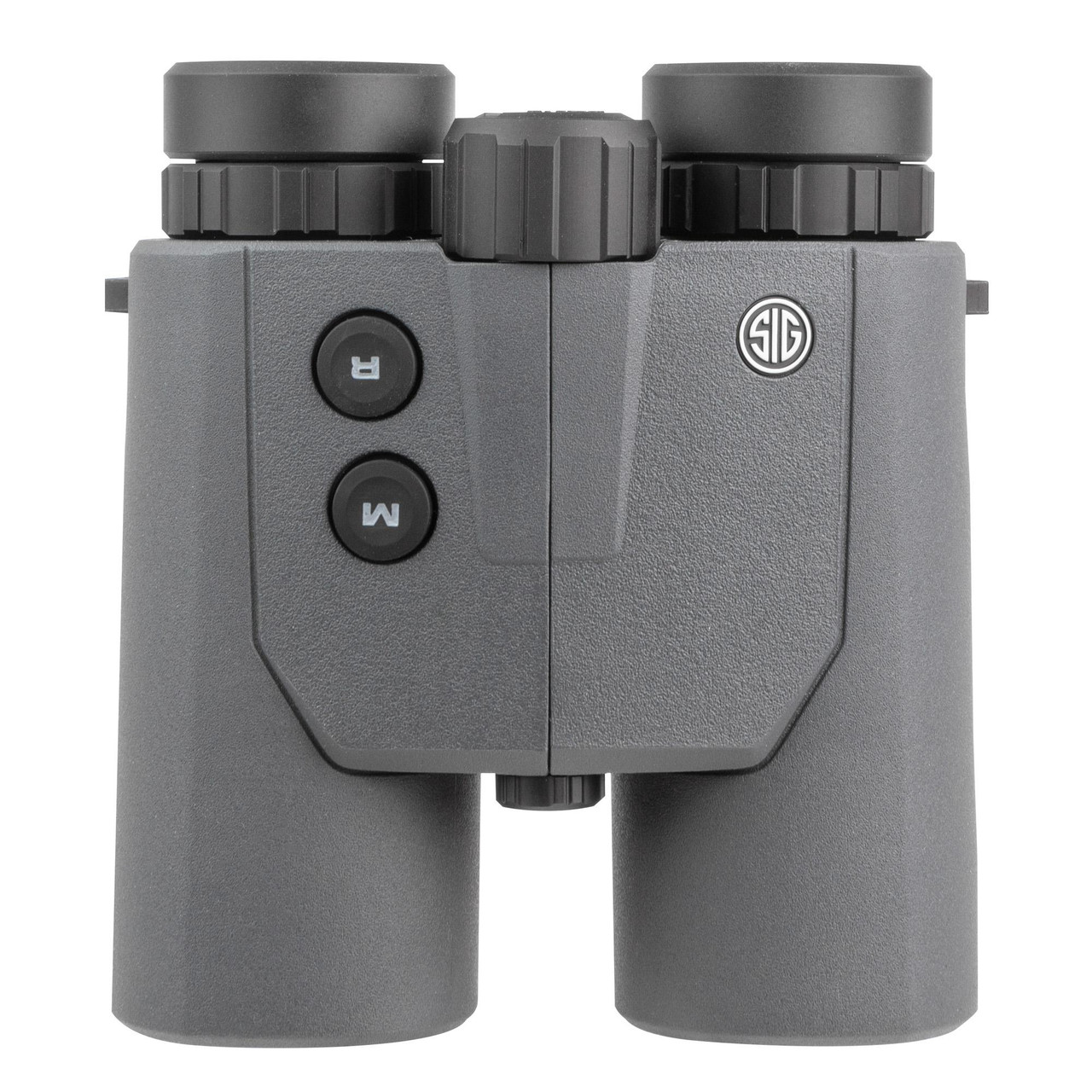 Sig Sauer SOKCN101 Canyon Rangefinding Binoculars 10x42 - Precision Optics for Hunting, black and gray binoculars with adjustable focus and built-in rangefinder features.