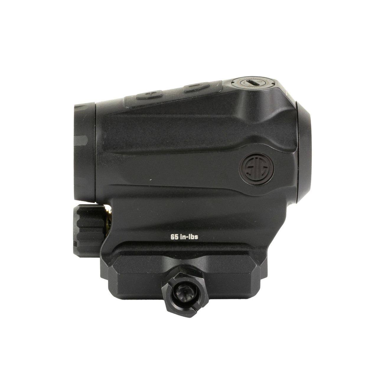 Sig Sauer SOR5X201 ROMEO5 XDR GEN II 2MOA Red Dot Sight - Precision Aiming & Durability, tactical red dot sight with rugged black finish and adjustable brightness control.
