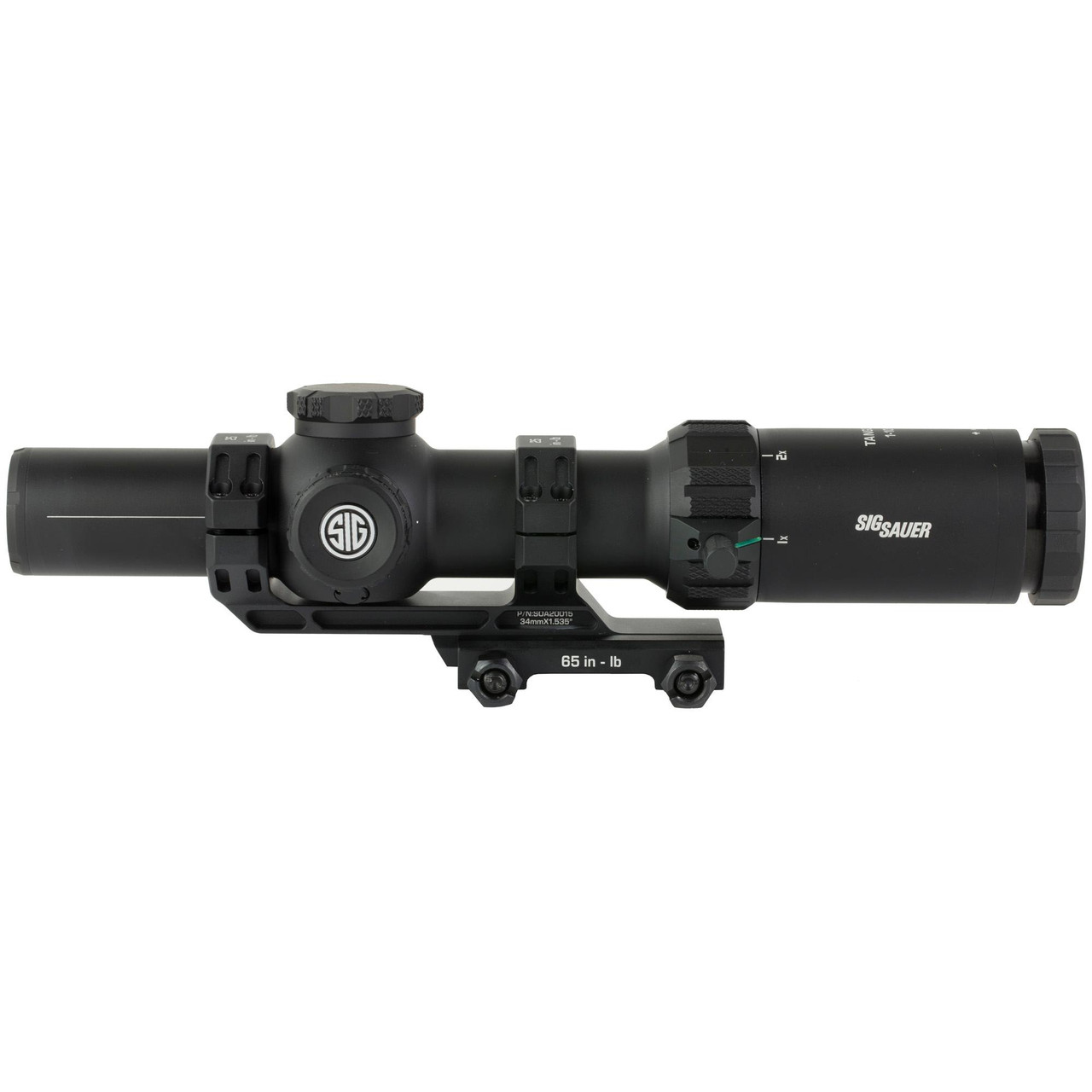 Sig Sauer Tango MSR 1-10x26 FFP MSR-BDC10 Riflescope, tactical scope with black finish and precision optics for MSR/AR and bolt-action rifles.