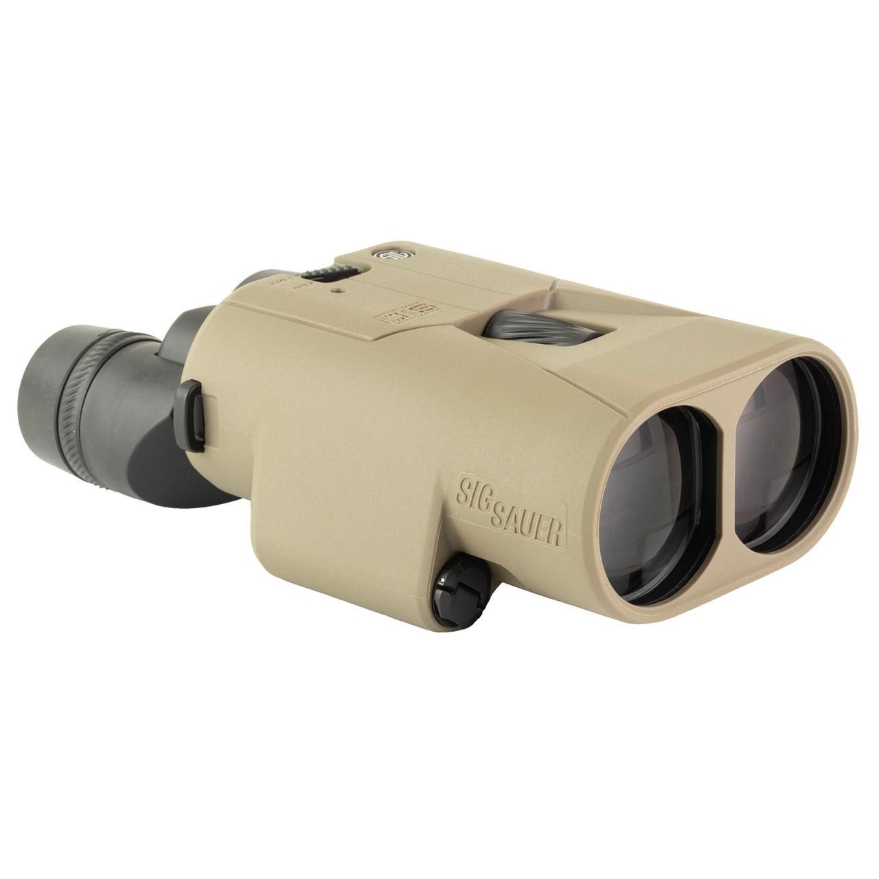  Sig Sauer - SOZ6WP1850 - ZULU6 HDX Pro, Binocular, 18X50mm, Optical Image Stabilization, Matte Finish, Flat Dark Earth, Carry Case Included 