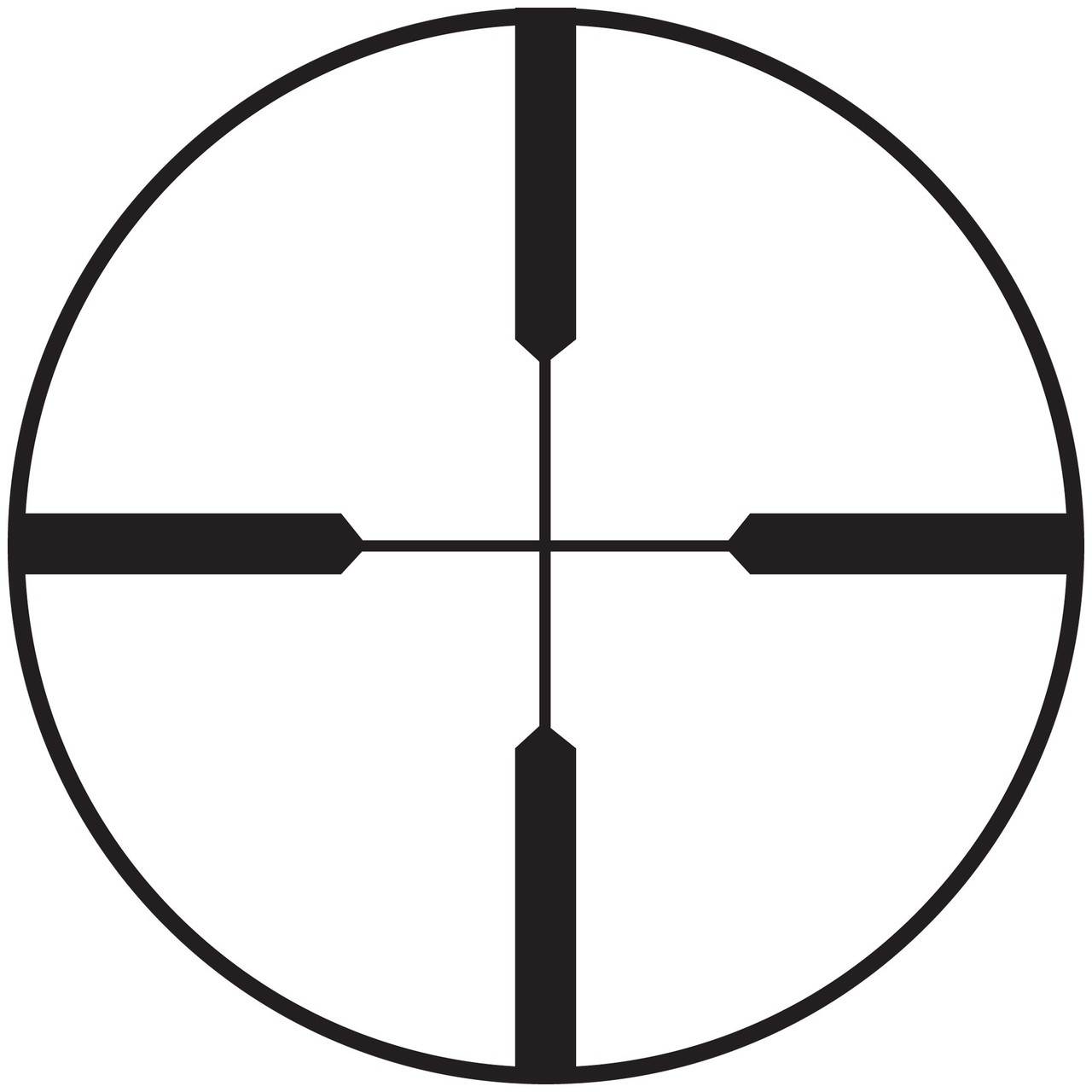 Burris Optics 200269 Fixed Magnification Scope with Heavy Plex Reticle - Ideal for Scout Rifles