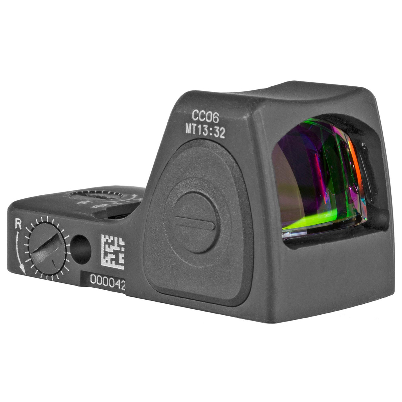 Trijicon - CC06-C-3100001 - Trijicon Rmrcc 3.25 Moa Blk, tactical red dot sight with a black matte finish and adjustable brightness, suitable for firearm aiming