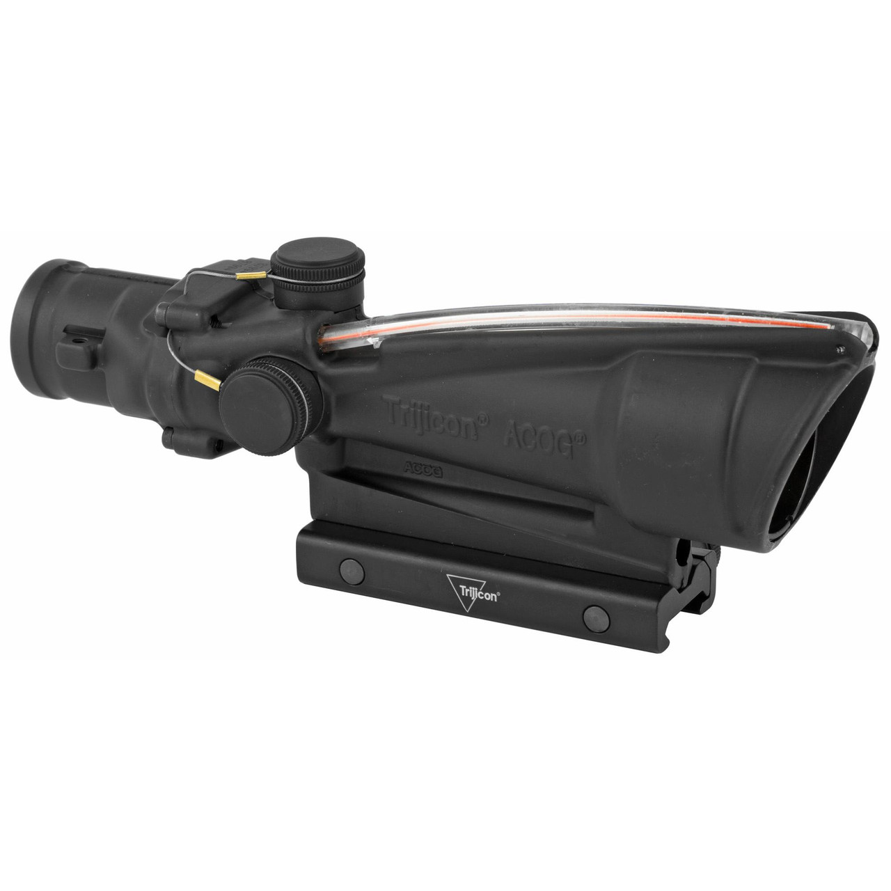Trijicon - TA11J-308 - Trijicon Acog 3.5x35 Red Xhr .308 rifle scope with a black finish and adjustable zoom.