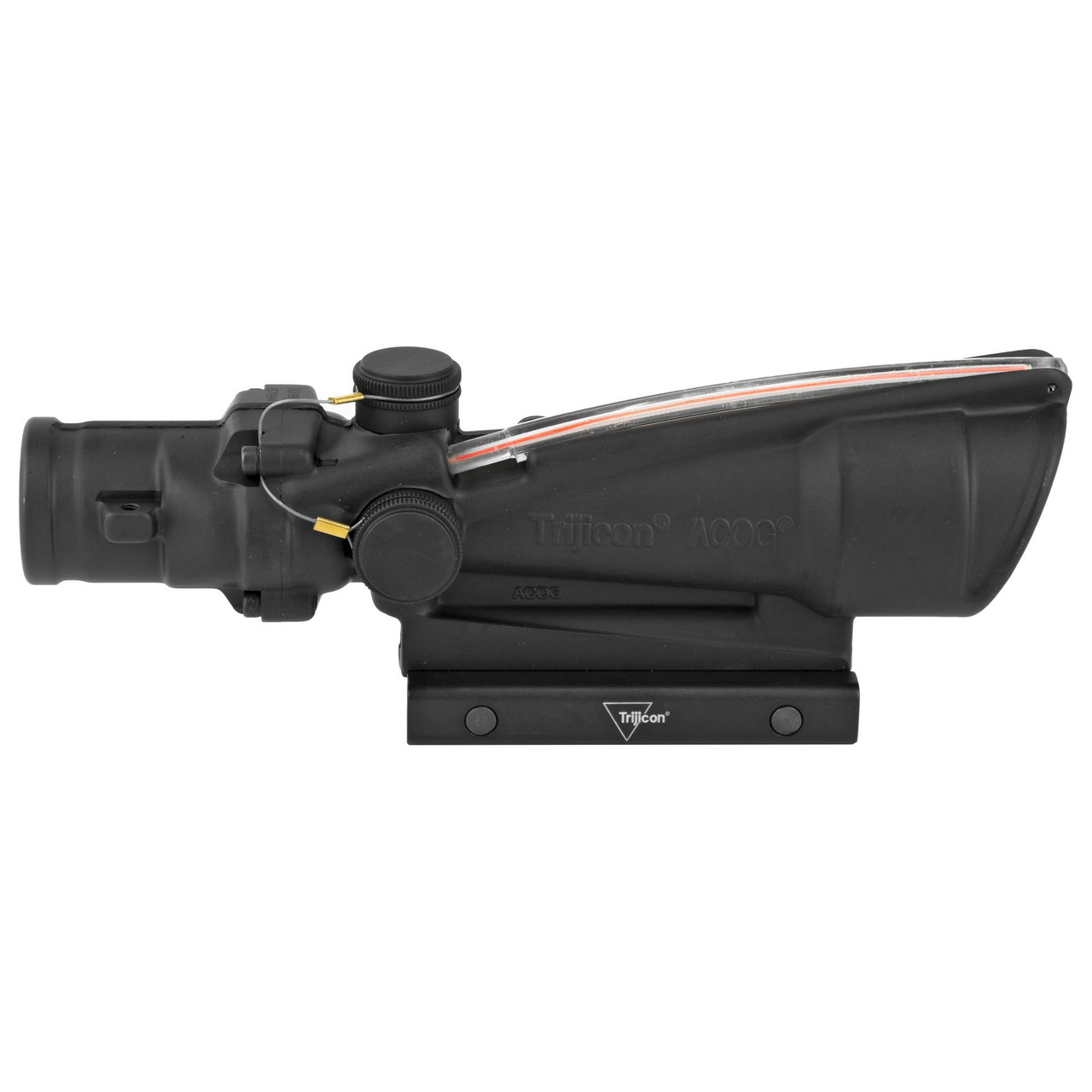 Trijicon - TA11J-308 - Trijicon Acog 3.5x35 Red Xhr .308, military-style rifle scope with black finish and adjustable features.