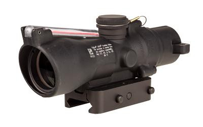 Trijicon TA50-C-400362 ACOG 3X24mm Green Horseshoe/Dot Scope, rugged combat optic with durable construction and precision targeting for military and tactical use.