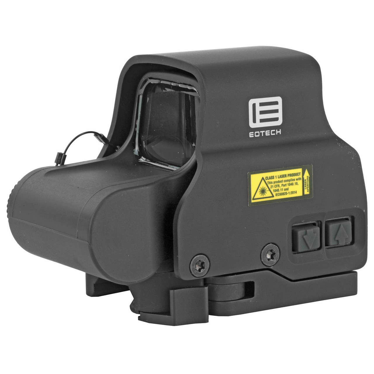 EOTECH EXPS2-0 | Advanced 2-Eyes-Open Tactical Sight with Quick Detach, black tactical sight with lens and adjustment buttons, designed for law enforcement and hunting.