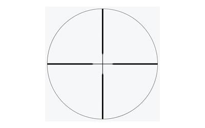 Riton Optics 3 Primal 3-9x40 EER Rifle Scope - Extended Eye Relief, Waterproof & Shockproof, reticle with crosshairs and target marks in a circular design.