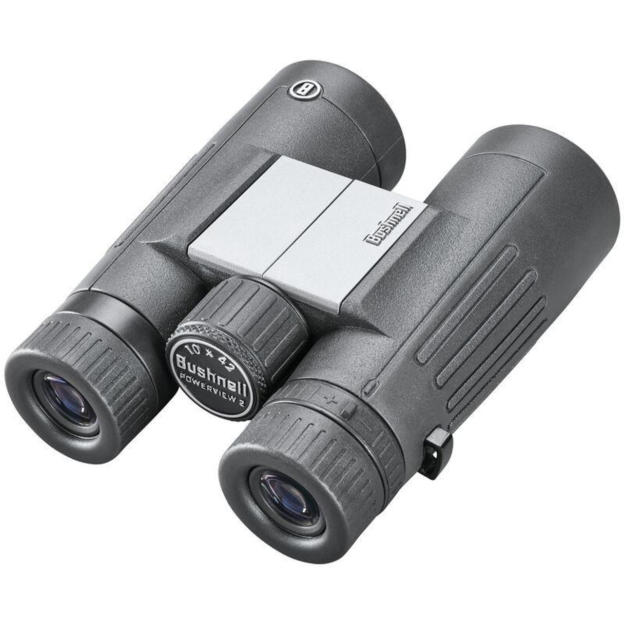  Bushnell PWV1042 Power View 2.0, Binocular, 10X42MM, Aluminum Construction, Rubber Coating, Matte Finish, Black 