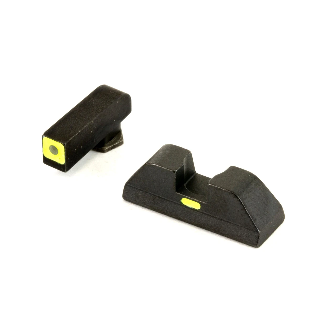  AmeriGlo GL-605 Combat Pistol Sight Set for Glock 42/43 - Enhanced Target Acquisition with Tritium Front and Horizontal Strip Rear 