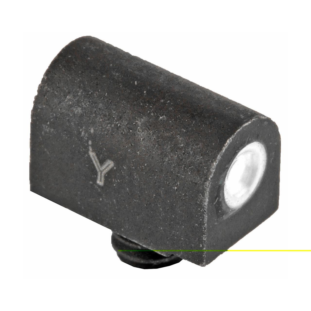 Meprolight Td Shotgun Bead 5-40 Thread, Self-Illuminated Night Sight for Precision Targeting in Low Light, black compact shotgun bead sight with illuminated lens for improved accuracy.