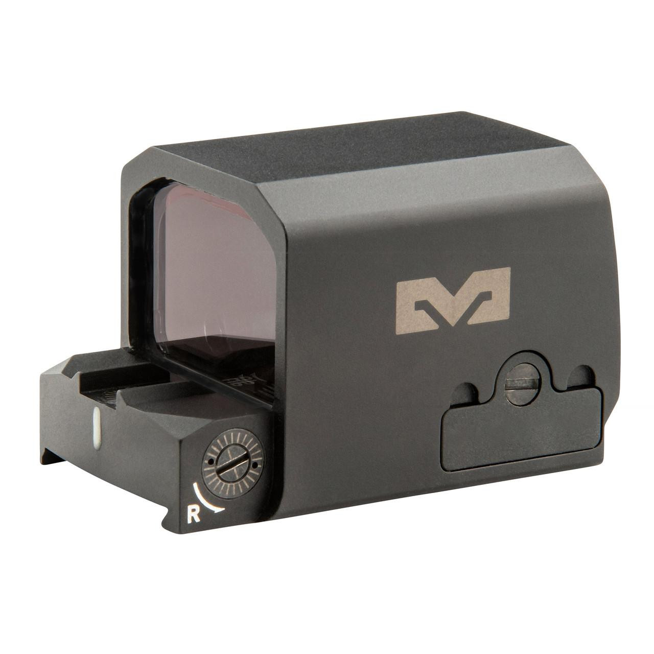 Meprolight 901141272 MPO PRO-F Micro Red Dot Sight, compact and durable sight with 3/33 MOA reticles, night vision compatible, designed for optics-ready pistols.