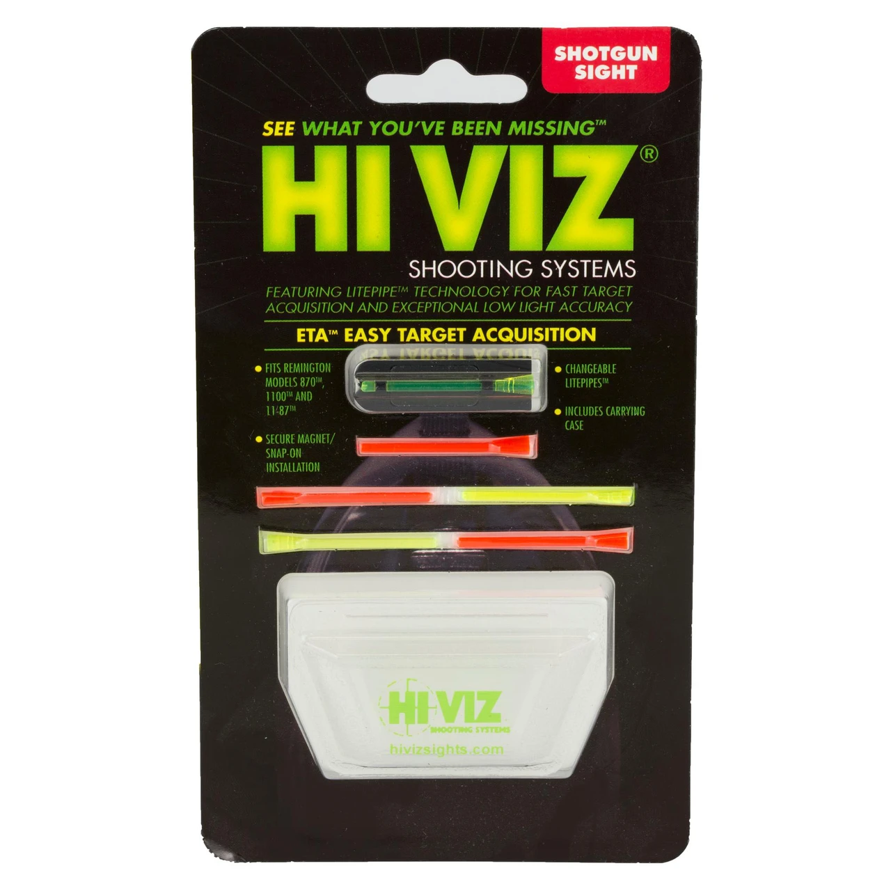 Hi-Viz RM2006 Magnetic Shotgun Sight for Remington