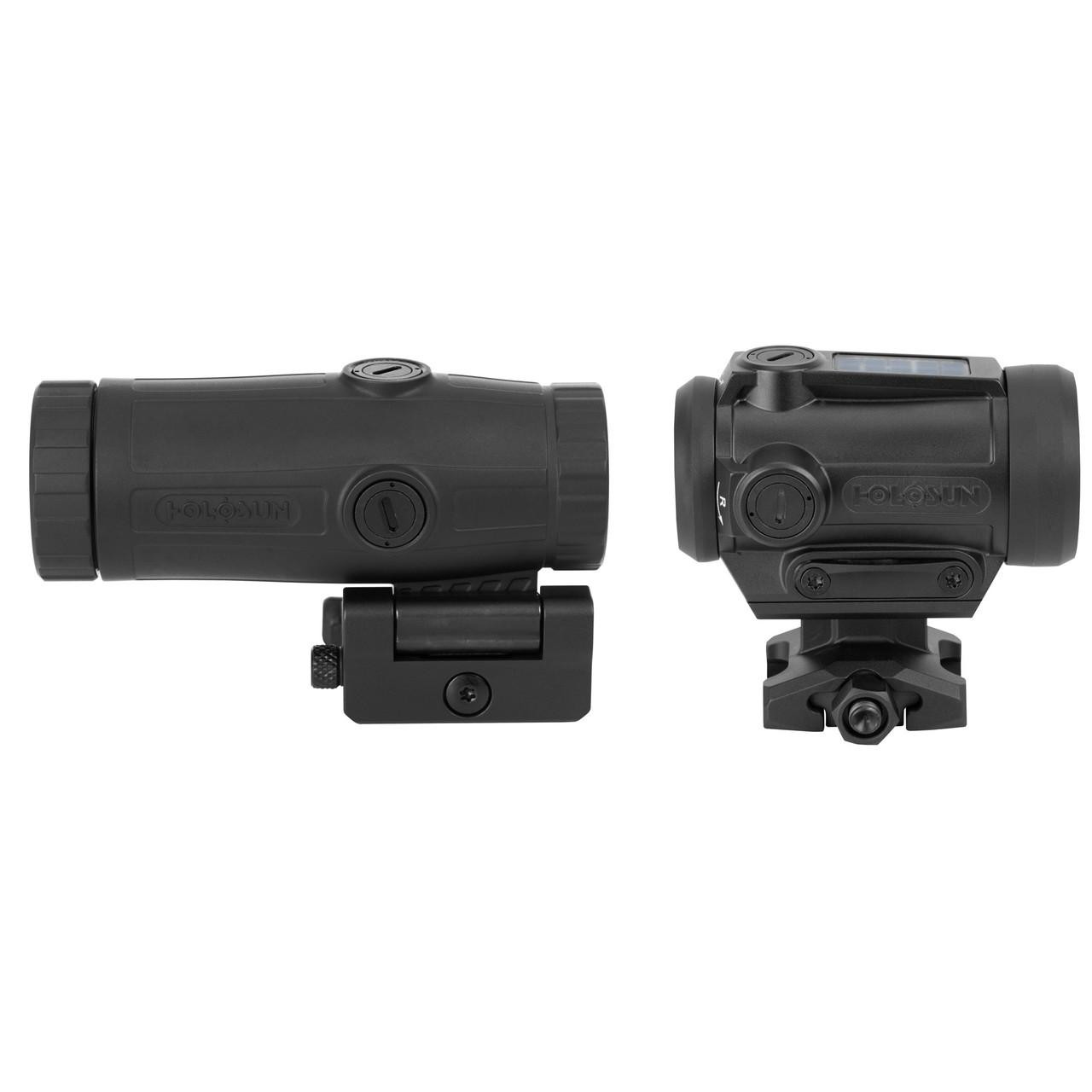 Holosun Technologies Holosun ARO-EVO-SPR-RD-HM3X ARO-EVO Red 2MOA Dot Reflex Sight & HM3X 3x Flip-to-Side Magnifier Combo w/Hard Case 