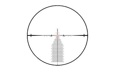 Burris Optics XTR Pro 202222 Competition Riflescope, scope view with SCR2 MIL reticle and quick detach dial for precision long-range shooting.