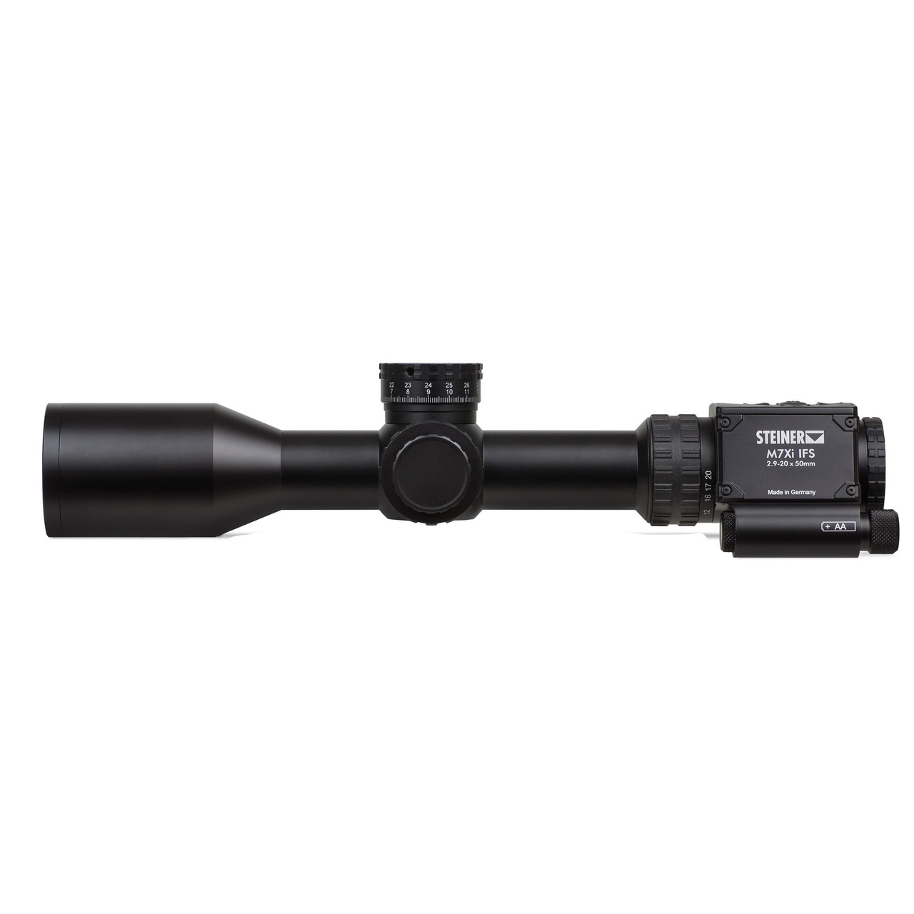 Steiner M7Xi 2.9-20x Riflescope - Precision Optic with Intelligent Firing Solution and Bluetooth Connectivity