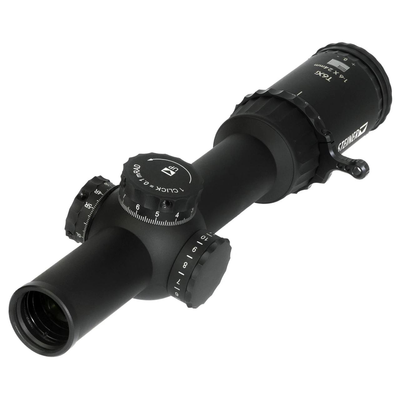 Steiner 5103 T6Xi 1-6x24 Riflescope with KC-1 Reticle, versatile, waterproof and shockproof precision optics with adjustable zoom and reticle features.