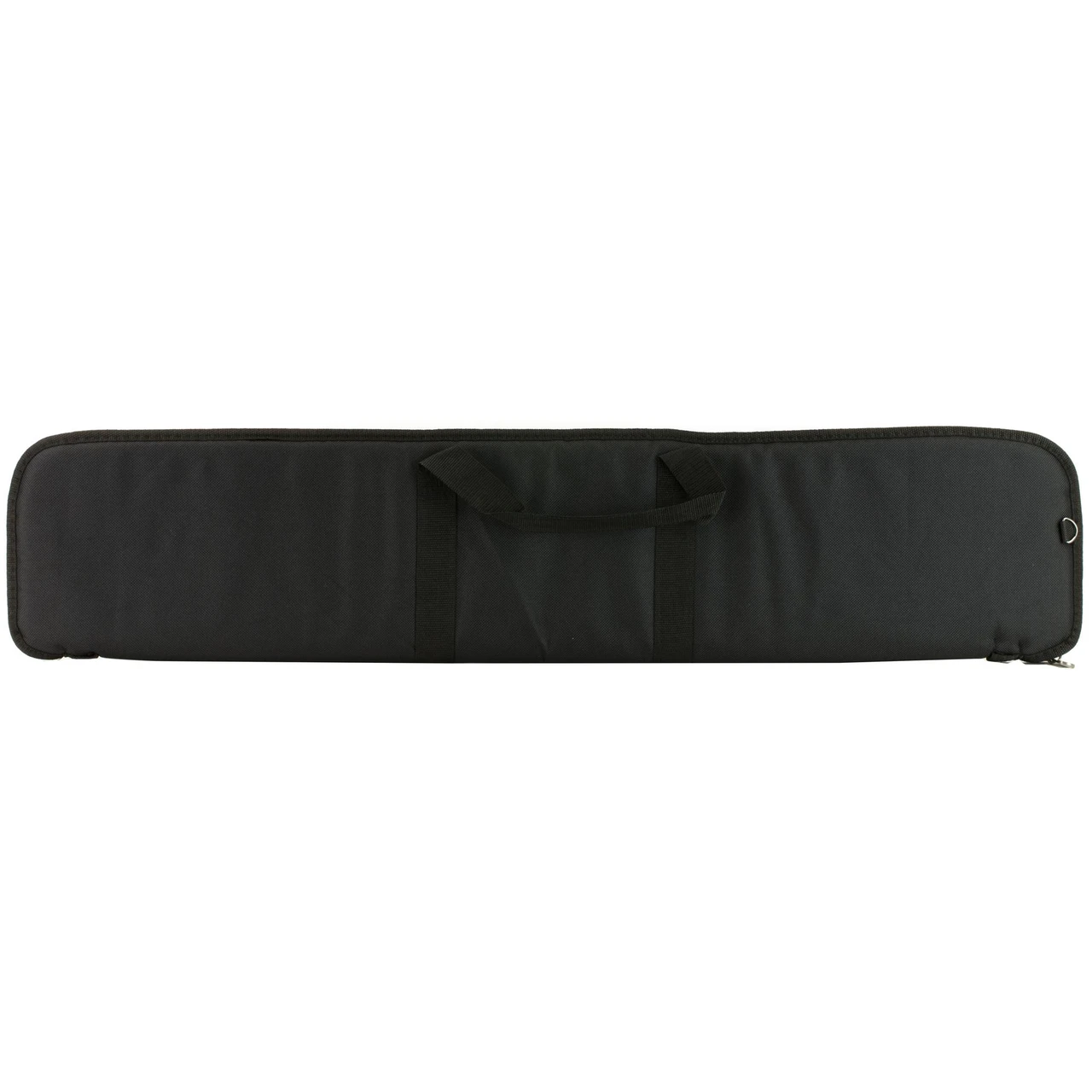 Bulldog Cases BD492-42 Tactical Shotgun Case with Pistol Grip Storage, scratch-resistant interior, black exterior, and sturdy handles for secure transport.