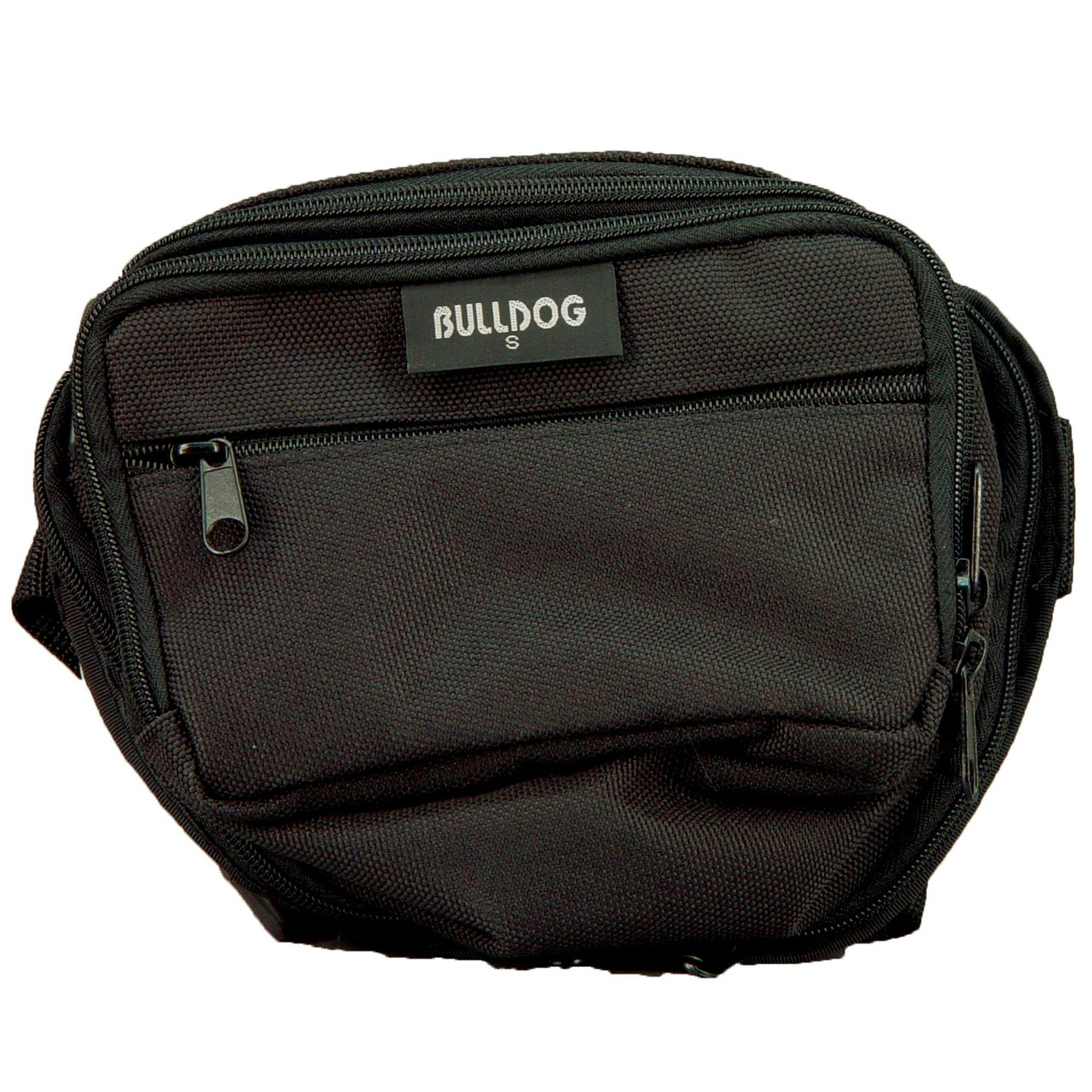 Bulldog Cases BD850 Ambidextrous Gun Case with Quick Release Pulls, BLACK, compact and durable gun case designed to fit firearms up to 50 inches waist.