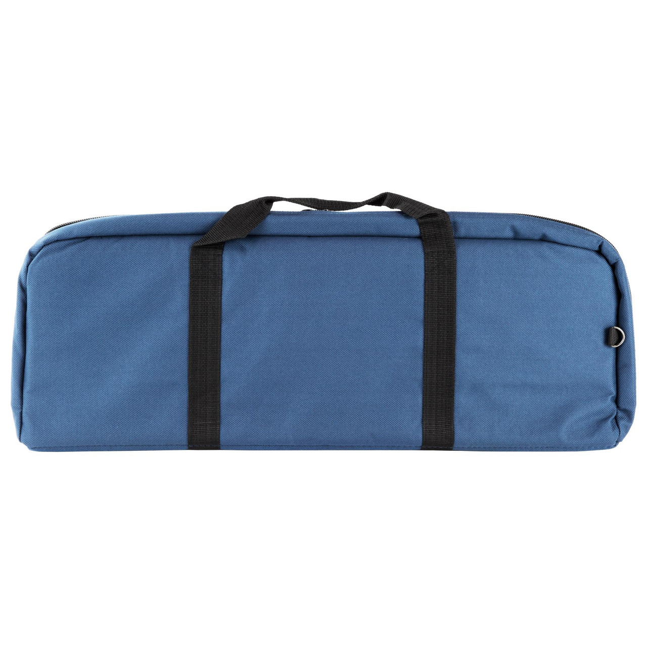 Bulldog Cases BD475 Tactical Gun Case with Padded Divider & Wrap-Around Carry Handles, blue hard-shell gun case with black straps and handles for secure transport and storage of firearms.