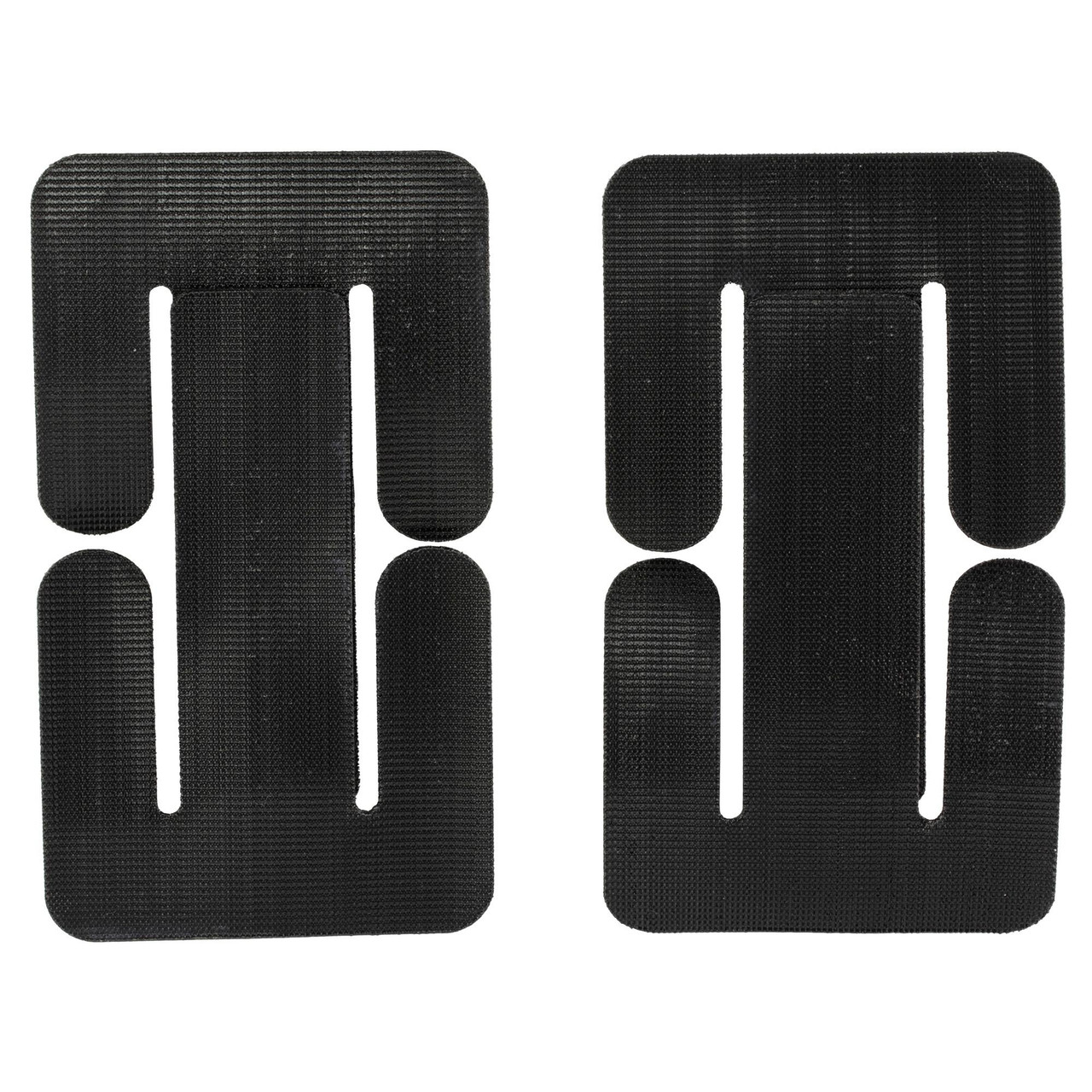 Vertx VTX5258 Tactigami Storage Solution - Customizable Velcro Organizer for Bags & Packs, Medium Size, 2 Pack, black modular organizers with Velcro-compatible surface for attaching accessories.