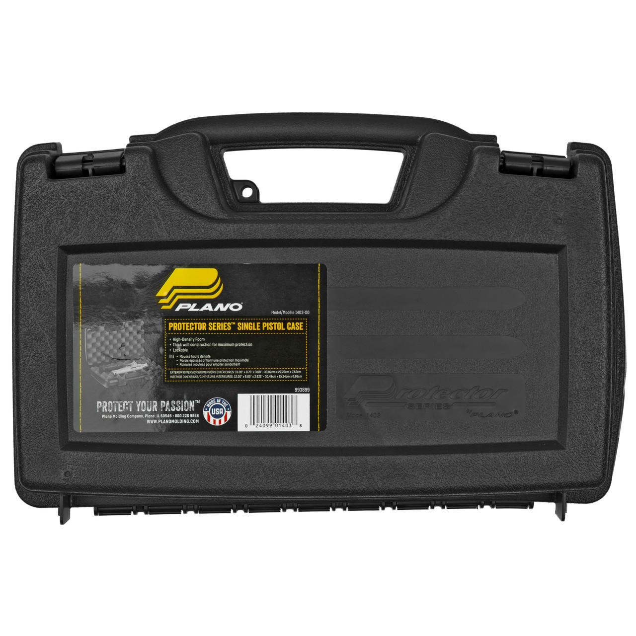 Plano 140300 PLANO PROTECTOR SINGLE PISTOL CASE GG1403-00