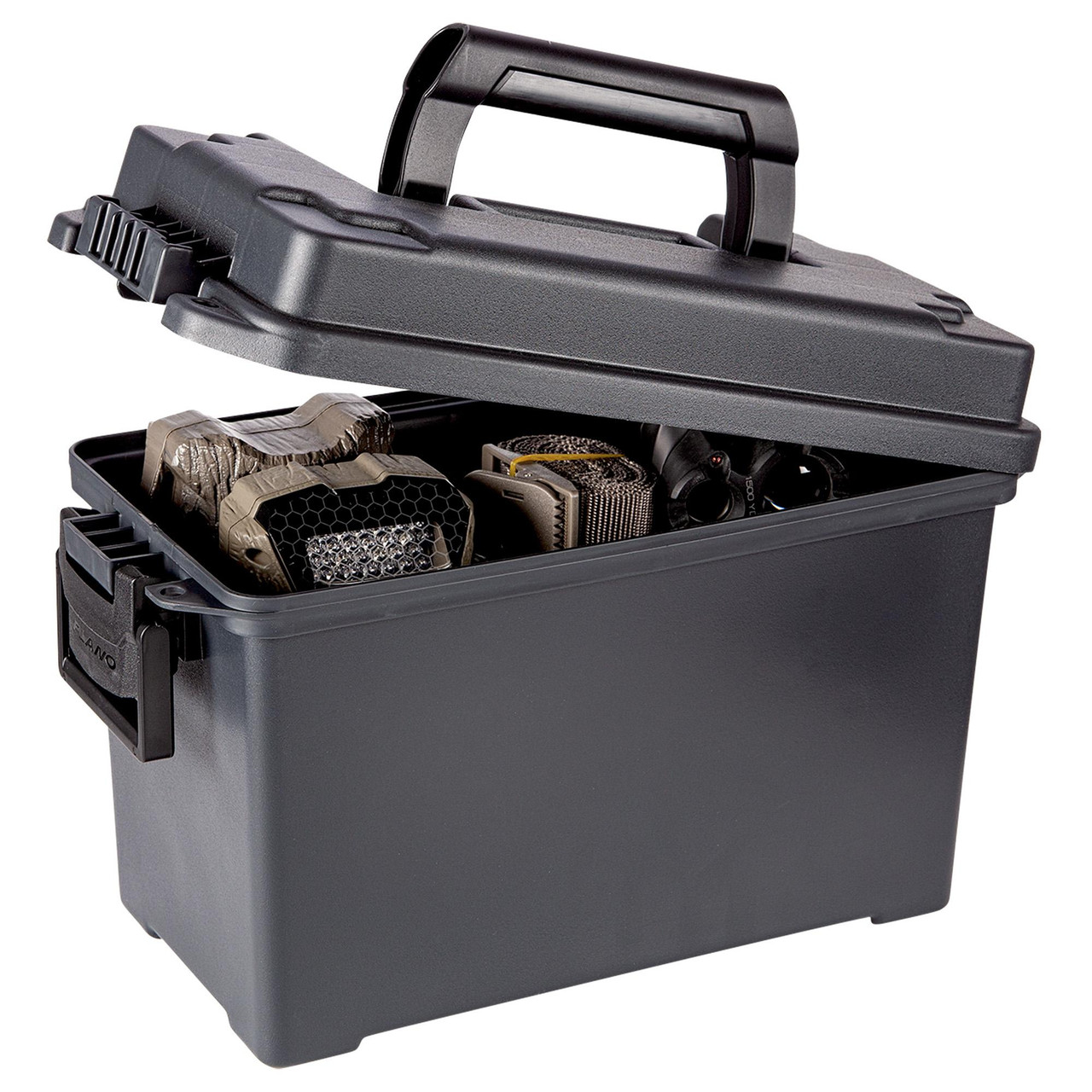 Plano PLA1712P Ammo Box No Gasket Black Deep 4PK
