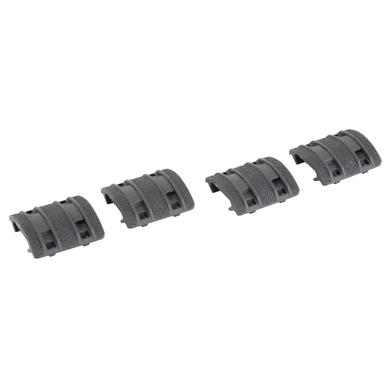 Magpul Industries MAG510-GRY XTM Enhanced Rail Panels, set of four low-profile anti-slip covers for 1913 Picatinny rails.