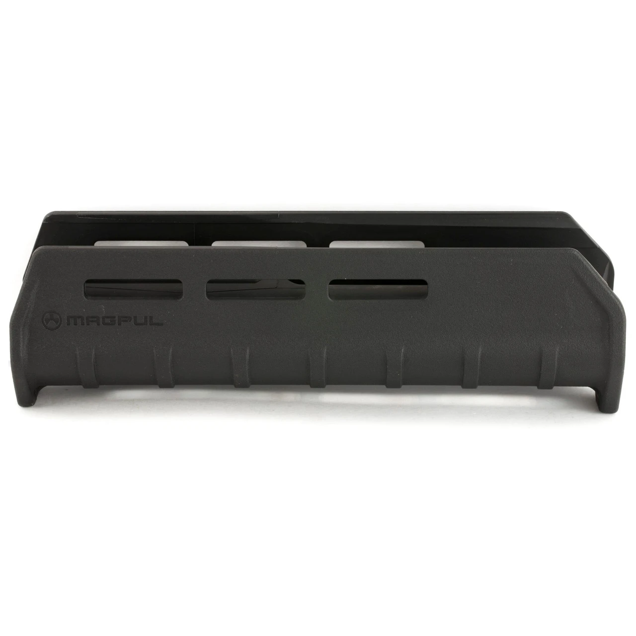 Magpul Industries MAG494-BLK MOE M-LOK Forend for Mossberg 590/590A1 Shotguns, black tactical shotgun forend with modular M-LOK system and enhanced accessory compatibility.